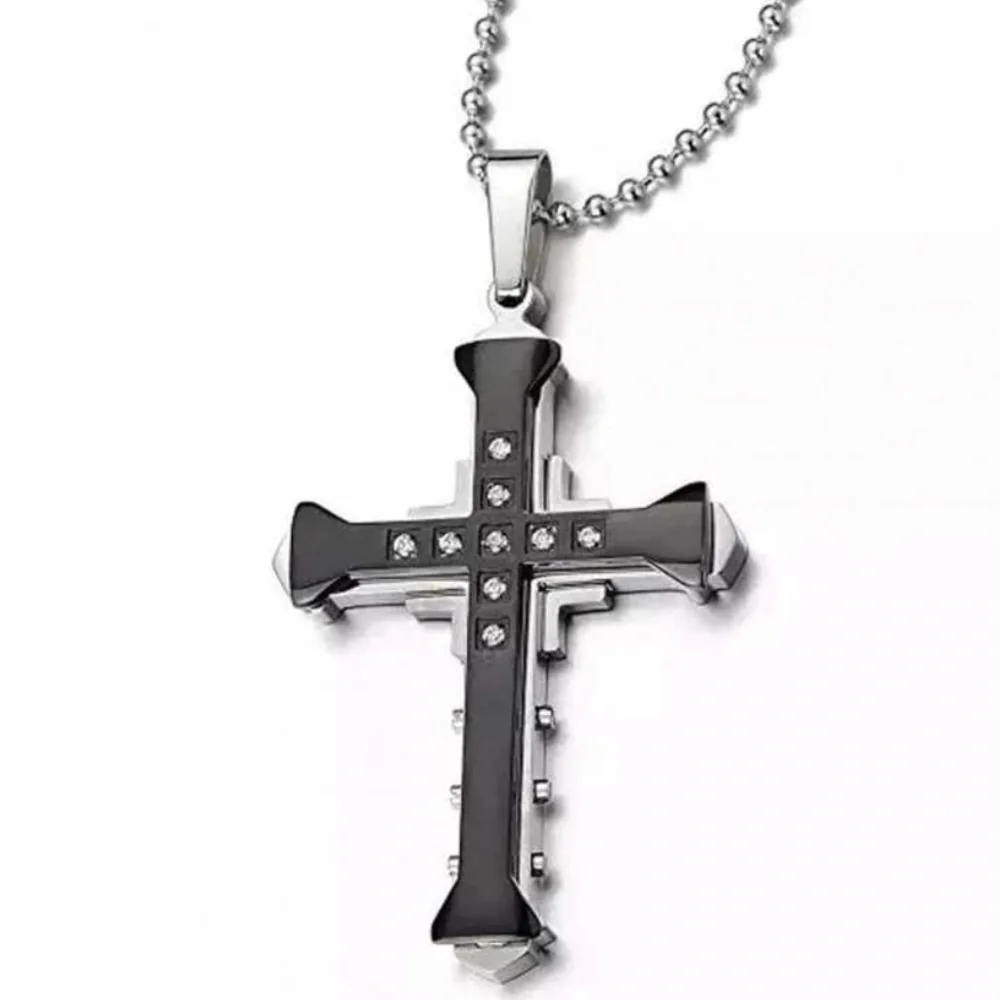 ✝️Jesus cross necklace​​​​​​